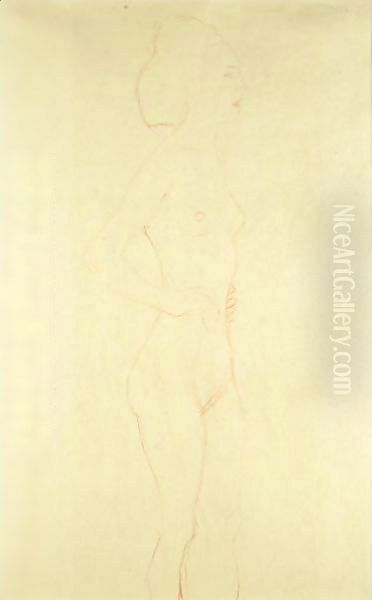 Female Standing Nude - view 1