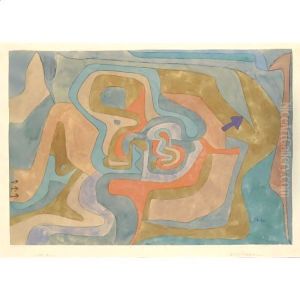Entfliegen (Flying Away) by Paul Klee