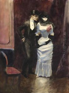 Au Bal Masque by Jean-Louis Forain