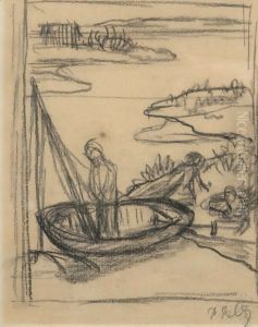 Study For The Poor Fisherman by Pierre-Cecile Puvis De Chavannes