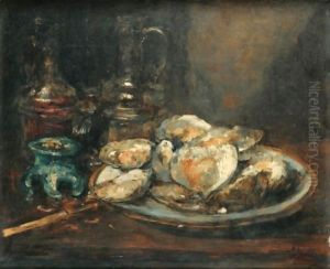 Still Life With Oysters by Antoine Vollon