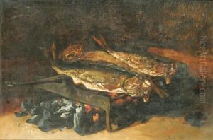 Still Life With Grilled Fish