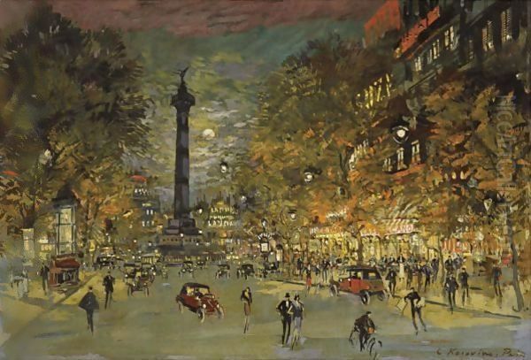 Place De La Bastille , Paris - view 1