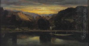 Sunset On The Lake