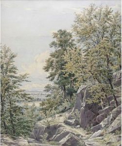 Study From Nature, Union Hill, New Jersey