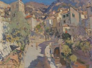 Environs De Nice by Konstantin Alexeievitch Korovin