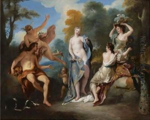 The Judgment Of Paris by Jean Francois de Troy