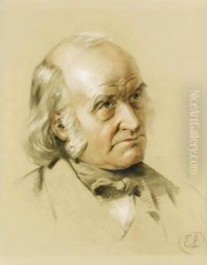 Portrait Study Of A Gentleman by Sir Edwin Henry Landseer