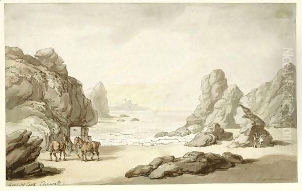 Kinsun Cove, Cornwall - view 1