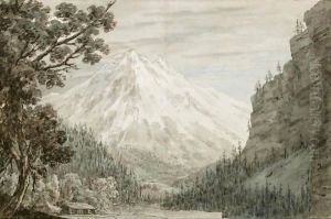 Between Lauterbrunn And Grindelwald by John Robert Cozens