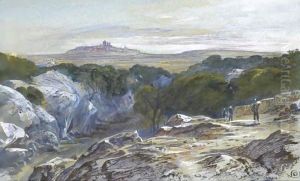 A Distant View Of Mdina, Malta