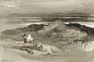 The Flight Into Egypt by John Martin