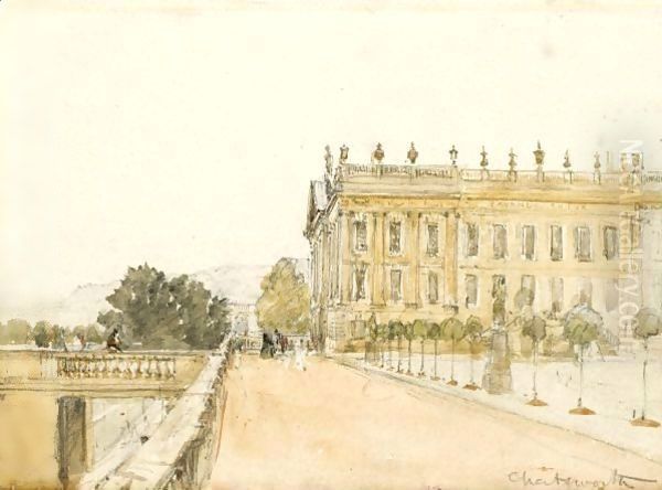 Chatsworth House, Derbyshire - view 1