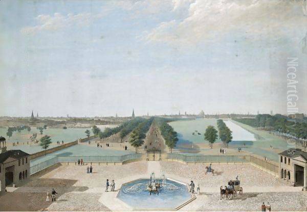 View Of St. James Park From Buckingham House - view 1
