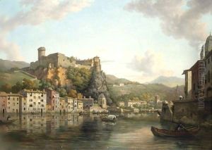 A View Of Chateau Of Pierre Encise, Lyon