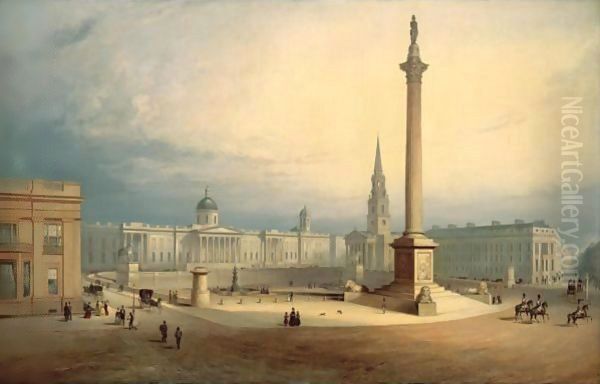 A View Of Trafalgar Square - view 1