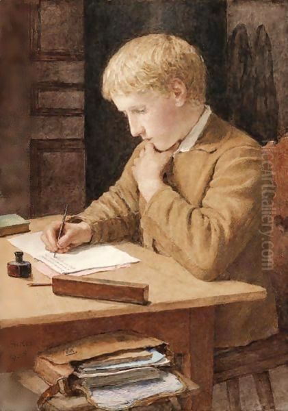 Boy Writing, 1905 - view 1