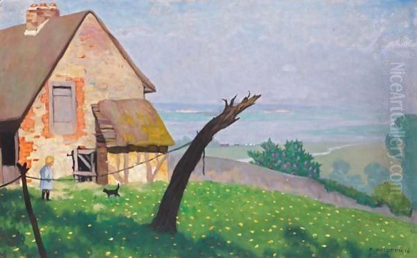 Old Farm, Near Honfleur, 1916 - view 1