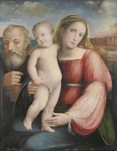 Sacra Famiglia by Giacomo & Giulio Francia