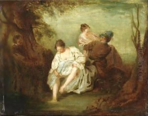 Incontro Galante by Jean-Antoine Watteau