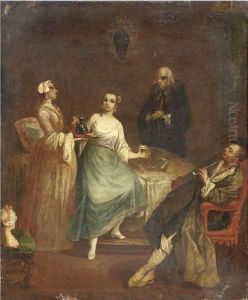 Scena D'Interno by Pietro Longhi