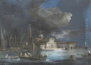 Venezia, San Giorgio Maggiore Sotto La Luna