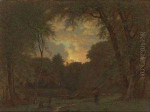 Evening 2 by George Inness