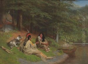 Indian Idyl by William Holbrook Beard