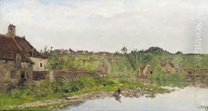 Lavandiere 2 by Hippolyte Camille Delpy