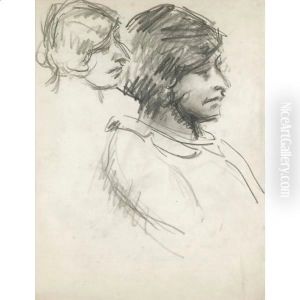 Double Portrait by Roderic O'Conor