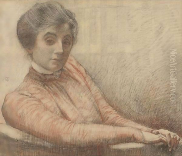 Portrait De Maria Van Rysselberghe - view 1