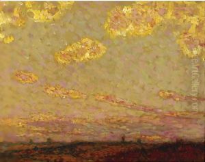 Soleil Couchant A Gerberoy