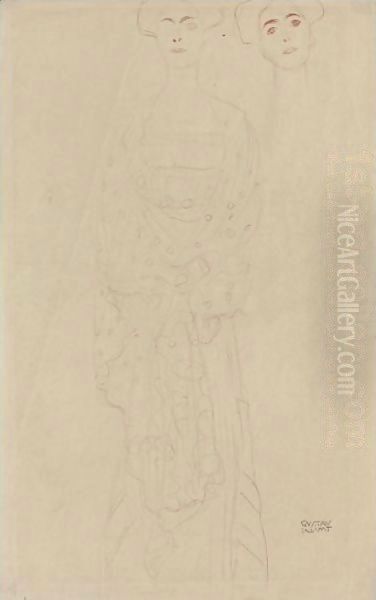 Stehende Frau (Standing Woman) - view 1