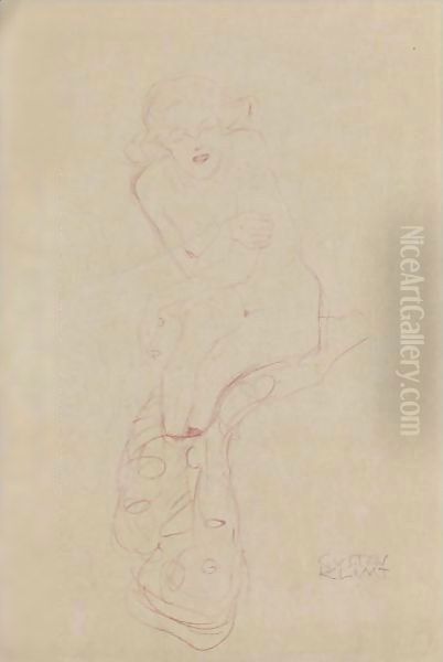 Sitzfrau (Seated Woman) - view 1