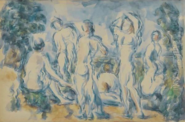 Groupe De Baigneurs - view 1