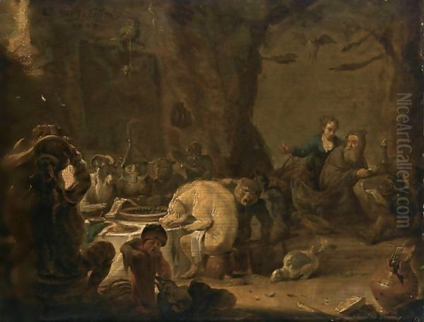 The Temptation Of Saint Anthony - view 1