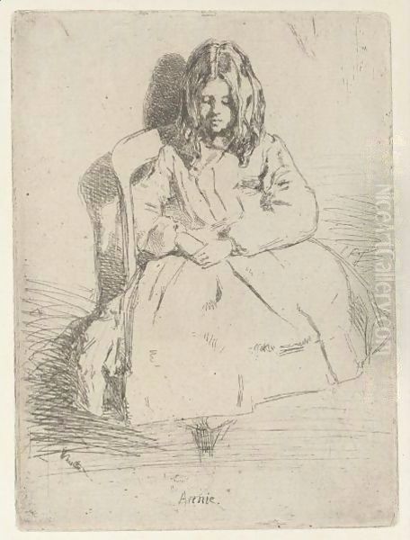 Annie, Seated - view 1