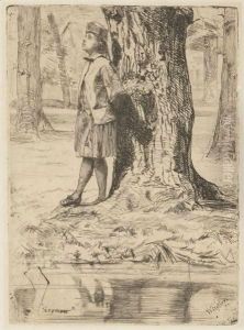 Seymour Standing Under A Tree