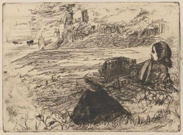 Nursemaid And Child - view 1