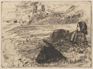 Nursemaid And Child by James Abbott McNeill Whistler