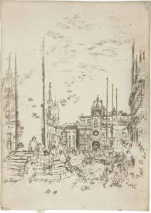 The Piazzetta by James Abbott McNeill Whistler