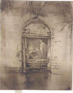 Wool-Carders by James Abbott McNeill Whistler