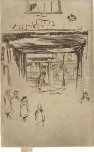 Drury Lane by James Abbott McNeill Whistler
