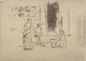 Petticoat Lane by James Abbott McNeill Whistler