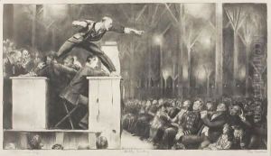 Billy Sunday by George Wesley Bellows
