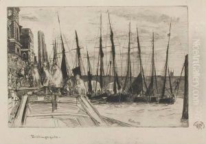 Billingsgate by James Abbott McNeill Whistler