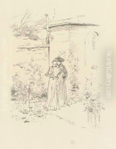Confidences In The Garden - view 1