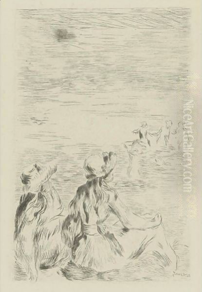 Sur La Plage, A Bernaval - view 1