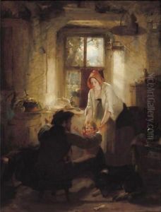 The First Step by Thomas Faed