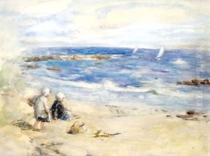 Watching The Boats by Robert Gemmell Hutchison